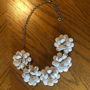 2/$10  J Crew Flower Necklace